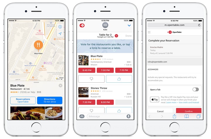 OpenTable - best iPhone food and travel apps