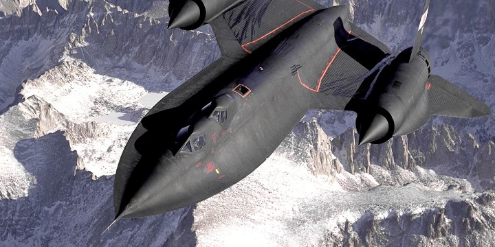 Lockheed SR-71 Blackbird - Mach 3.4 (2,500 mph or more)