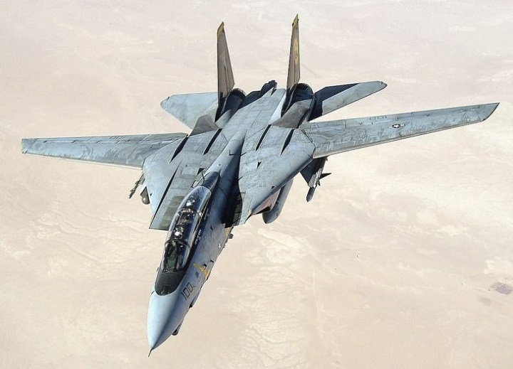 Grumman F-14 Tomcat – Mach 2.34 (or 1544 mph)